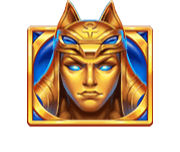 黃金神面符號，象徵戰神覺醒與重生的力量，在烈焰之中閃耀神性光輝。