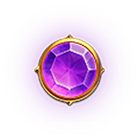 戰神賽特2紫色寶石符號，中低倍盤面圖示與連線符號。